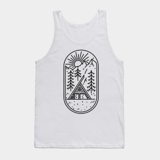 Cabin Nature Mountain Wild Tank Top